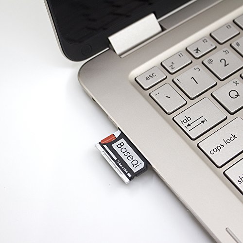 BASEQI aluminum microSD Adapter for Asus ZenBook Flip ux360CA