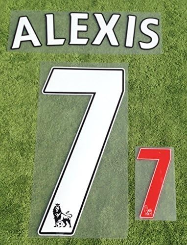 ALEXIS #7 Arsenal Home 2016-2017 YOUTH Soccer Jersey Shirt Print Transfer Name Number Set KIDS