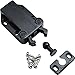 Safe Push Touch Latch Black Mini-latch (1-5/8