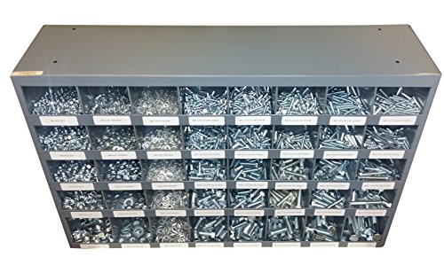 Amazon.com: 3625 Piece Metric Bolt Bin Kit Grade 8.8 Nut Bolt Washer