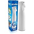 DilaBee Continuous Mist Empty White Spray Bottle For Hair - Salon Quality 360 Water Misting Sprayer - Pressurized Aerosol Stylist Spray Mister BPA Free (16 Oz)