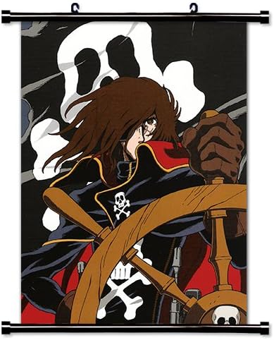 Amazon Com Captain Harlock Anime Fabric Wall Scroll Poster 16 X Amazon Com Captain Harlock Anime Fabric Wall Scroll Poster 16 X