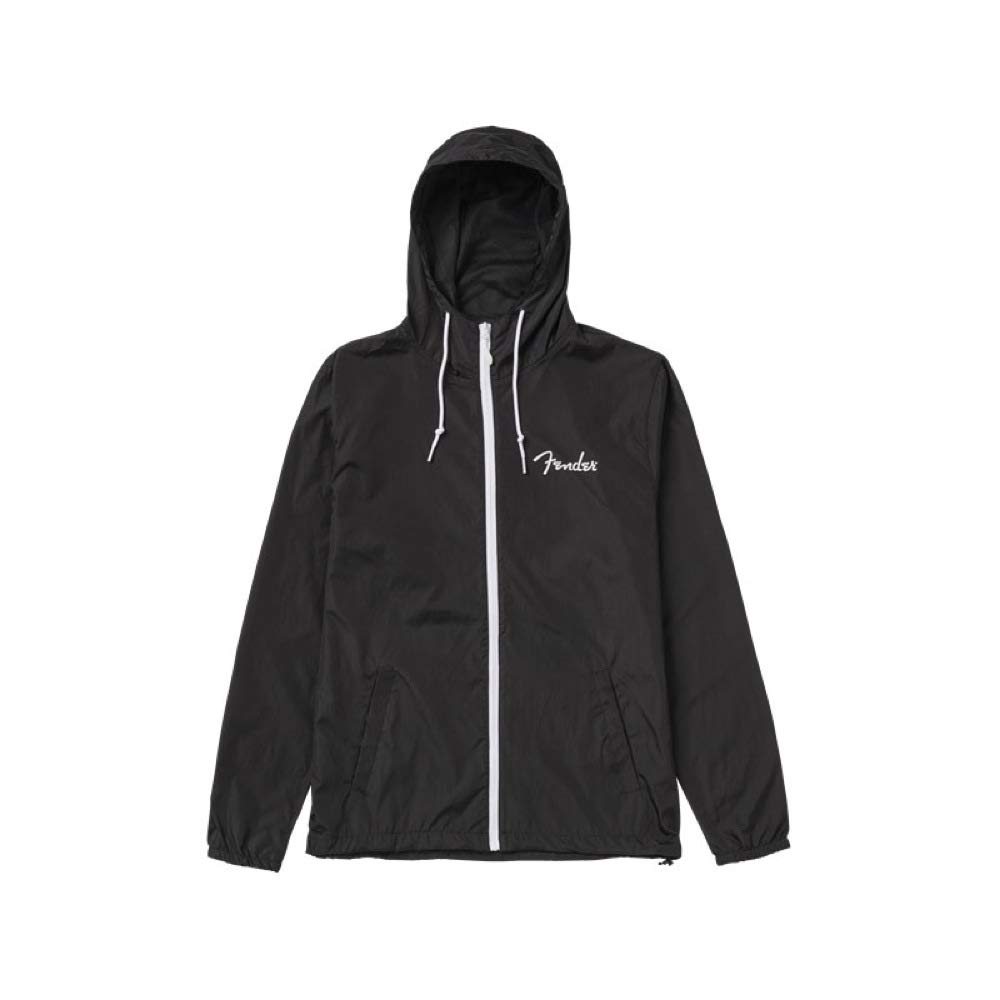 Fender® Spaghetti Logo Windbreaker black XL