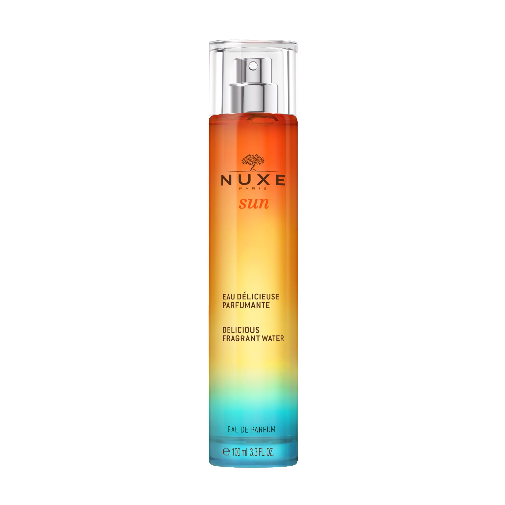 Nuxe Sun Delicious Fragrant Water 100ml, Radiant Summer Body Mist, Captures the Warm Glow of Sun-Soaked Skin, With Iconic Nuxe Sun Scent, Vegan Formula