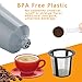 Reusable K Cups for Keurig 1.0 Brewers ,Reusable Coffee Filters Universal Fit For B30 B40 B50 B60 B70 Series,Refillable single serve coffee maker k cup,Eco Friendly Stainless Steel Mesh Filter,3-Pack