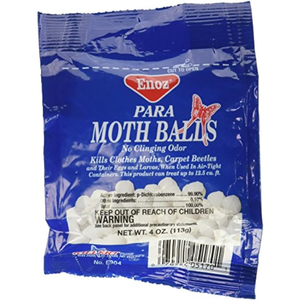 Original Moth Balls, 4 Oz Each, Pack (E38) Home & Kitchen 70922051701
