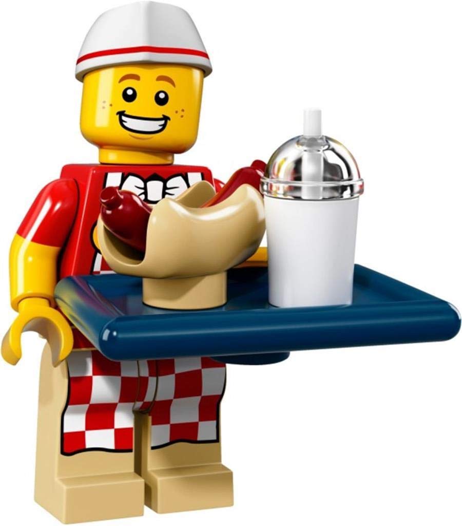 Lego Minifigures Series 17 - #6 HOT DOG MAN Minifigure - (Bagged) 71018