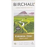 Birchall -Virunga Chai Prism Tea Bags Breakfast Blend 15 count