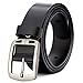 XIANGUO Men’s Soft Belt Cow Genuine Leather Belt with Vintage Pin Buckle for Jeans/Dresses/ Pants