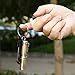 OLIGHT AAA Flashlight i3S Brass/CU Mini Keychain Cree LED 180 Lumen Portable EDC Pocket Light (RAW Brass)