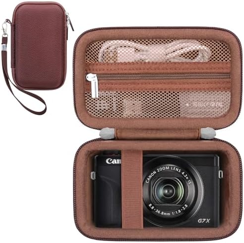 Amazon.com : MegaGear Protective Fitted Black Leather Camera Case