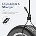 Micro USB Cable Android Charger, INIU [3 Pack 3.1A] QC 3.0 Fast Charging Micro Phone Charge, (1.6+3.3+10ft) Quick Nylon Data Cord For Amazon Fire Kids Tablet Kindle Samsung S7 S6 Edge HTC Xbox One etc