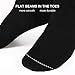 DAVID ARCHY Men's 4 Pack Cotton Ultra Soft Thermal Heavy Thick Warm Knit Dress Trouser Socks (6~9, Black)