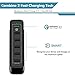 iClever BoostCube+ 60W 6 Port USB Wall Charger | Desktop Charger, 5 Ft Detachable Power Cord Charging Station for iPhone 7/6s, iPad Pro/Air 2/mini, Galaxy, LG, Nexus, HTC and More