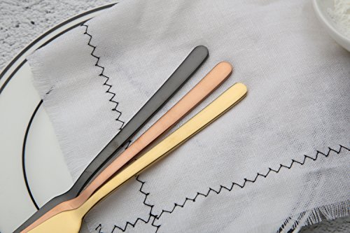 image for ICASA Stainless Steel Butter Knife, Set of 3, Butter Knives Dinner Kni