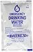 DATREX Emergency Water Pouch for Disaster or Survival, 125 ml Each