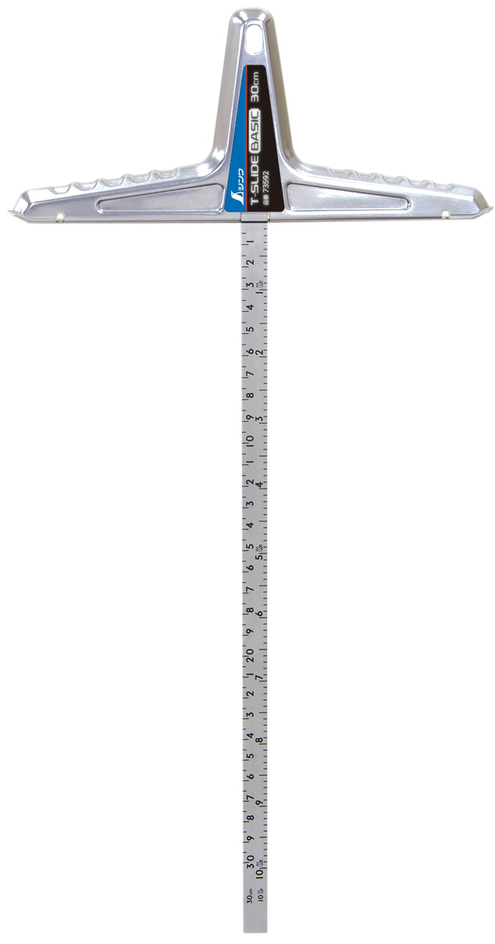 シンワ測定(Shinwa Sokutei) 丸ノコガイド定規 Tスライド ベーシック 併用目盛 30cm 73592商品画像