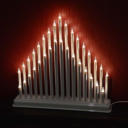 33 White Candle Tower Bridge Christmas Decor Stunning Design Indoor