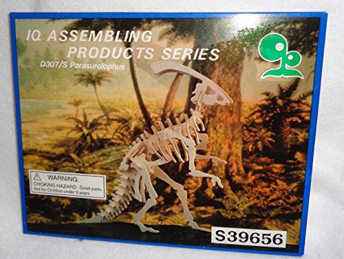 IQ Assembling Products Series Wooden Model (Parasurolophus)
