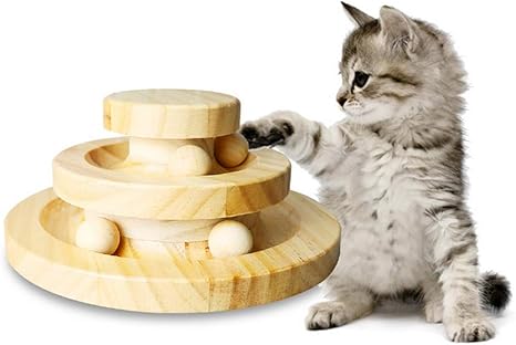 Wooden cat toy Clearance