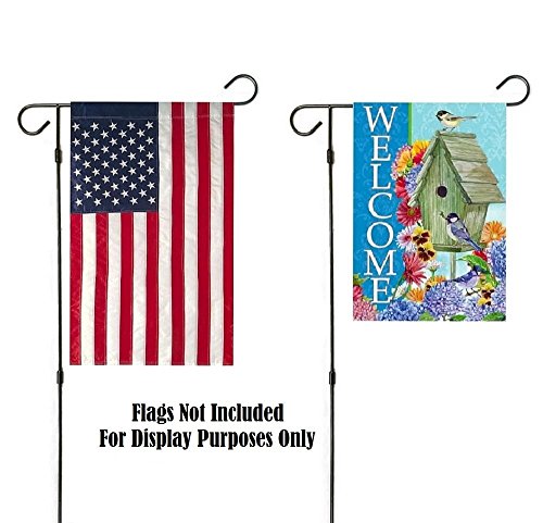 Pacific Flag Supply Garden Flag Pole Stand 36 Tall By 16 Wide