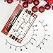 TrendWind Advent Calendar 2018 Fashion Bracelet with 22 Charms Countdown Christmas Gifts for Kids,Mat Silver