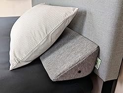 Insieme King Size Bed Wedge Pillow for Headboard