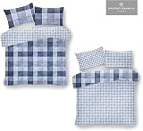 GC GAVENO CAVAILIA Single Duvet Cover Set Reversible Polycotton Blue view 2