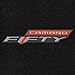 CAMARO 2017 Custom Fit Coupe Trunk Mat EBONY VELOURTEX 50TH ANNIVERSARY LOGO