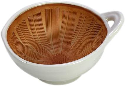 Amazon 白 片口納豆鉢 L F13 X H8cm すり鉢 器 おしゃれ プレゼント ギフト 自宅用 せともの本舗 すり鉢 すりこぎ棒 通販