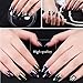PrettyDiva 12pcs/set Mirror Nail Powder Chrome Nail Pigment Shining Metallic Nails