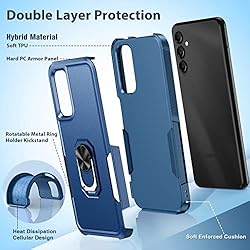 FNTCASE for Samsung Galaxy A14 5G Case: Dual Layer