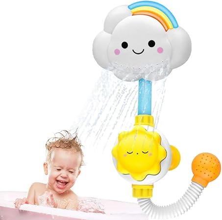 moonvvin rainbow bath toy