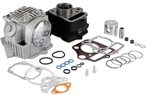 VIPIH 39mm Cylinder Head Piston Gasket Top End Rebuild Kit 50cc For Honda Monkey Z 50 Z50A Mini Trail Z50R CRF50F Mini Cycle