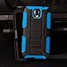 Cocomii Robot Belt Clip Holster Galaxy Mega 2 Case, Slim Thin Matte Kickstand Swivel Belt Clip Holster Reinforced Drop Protection Fashion Bumper Cover Compatible with Samsung Galaxy Mega 2 (Blue)
