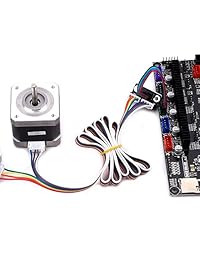 FYSETC   Juego de 2 piezas de impresora 3D y accesorios, motor paso a paso 3D, módulo paralelo con cable de W para motores de doble eje Z Dual Z Reprap Prusa Lerdge 3D