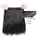 Yaki Straight Hair Bundles With Closure Kinky Straight Hair Extensions (18