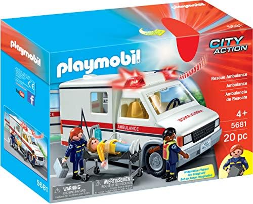 PLAYMOBIL Rescue Ambulance Playset 