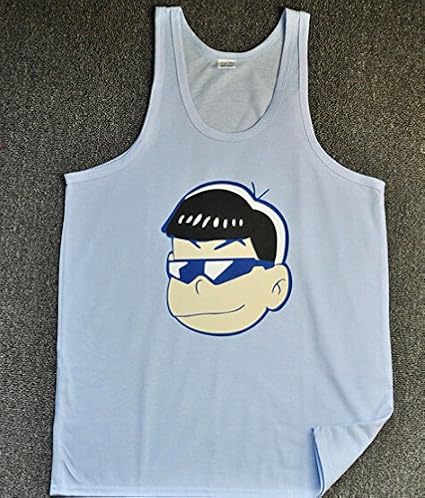 Amazon Co Jp おそ松さん カラ松タンクトップ おそ松 コスプレ 男女兼用 松さん 夏 Xxl 服 ファッション小物