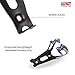 Arltb Aluminum Alloy Bike Water Bottle Holder Cage 4 Colors Ultralight 40g Bicycle Cycling Kettle Holder Cage Bracket Accessories for Mountain Bike - 2 Mounting Screws Included