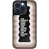 CASETiFY Mirror Case for iPhone 15 Pro Max [Reflective / 4.9ft Drop Protection/Compatible with Magsafe] - Every Good Thing - Black On Black