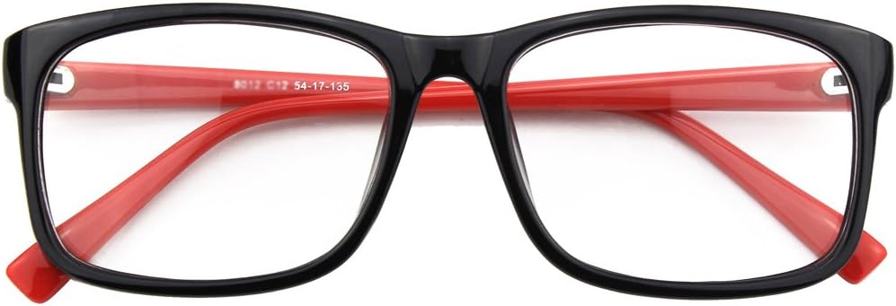 CGID CN12 Casual Fashion Basic Square Frame Clear Lens Eye Glasses