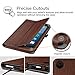 Fintie Folio Case for Amazon Fire HD 8 Tablet (7th/8th Generation, 2017/2018 Release) - Slim Fit Premium Vegan Leather Standing Protective Cover, Antique Bronze