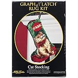MCG Textiles Kitty Cat Stocking Latch Hook Kit