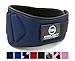 Weight Lifting Belt by Fitplicity, For Bodybuilding, CrossFit, Olympic Lifting, Powerlifting, Squat and Deadlifts, 6 Inch Back Support for Men and Women