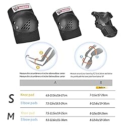 SOHOUR HOME Kids/Youth Knee Pads Elbow Pads Wrist