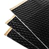 Noico Zwart 2 mm 3,4 m² zelfklevende anti-rammel trillingsdempende mat, auto akoestisch isolatie (lawaaireductie en…