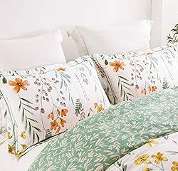SLEEPBELLA Queen Size Comforter Set Yellow Flowers