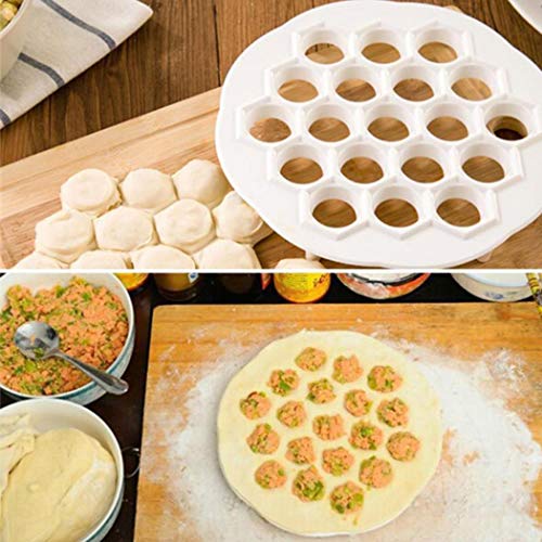 Idomeo 19 Holes DIY Pastry Dumplings Maker Mold Kitchen Tool Pasta Molds & Stamps