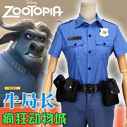 Amazon ディズニー Disney ズートピア Zootopia ボゴ署長 Chief Bogo 映画ver コスプレ衣装 オーダーメイド コスプレ 仮装 通販